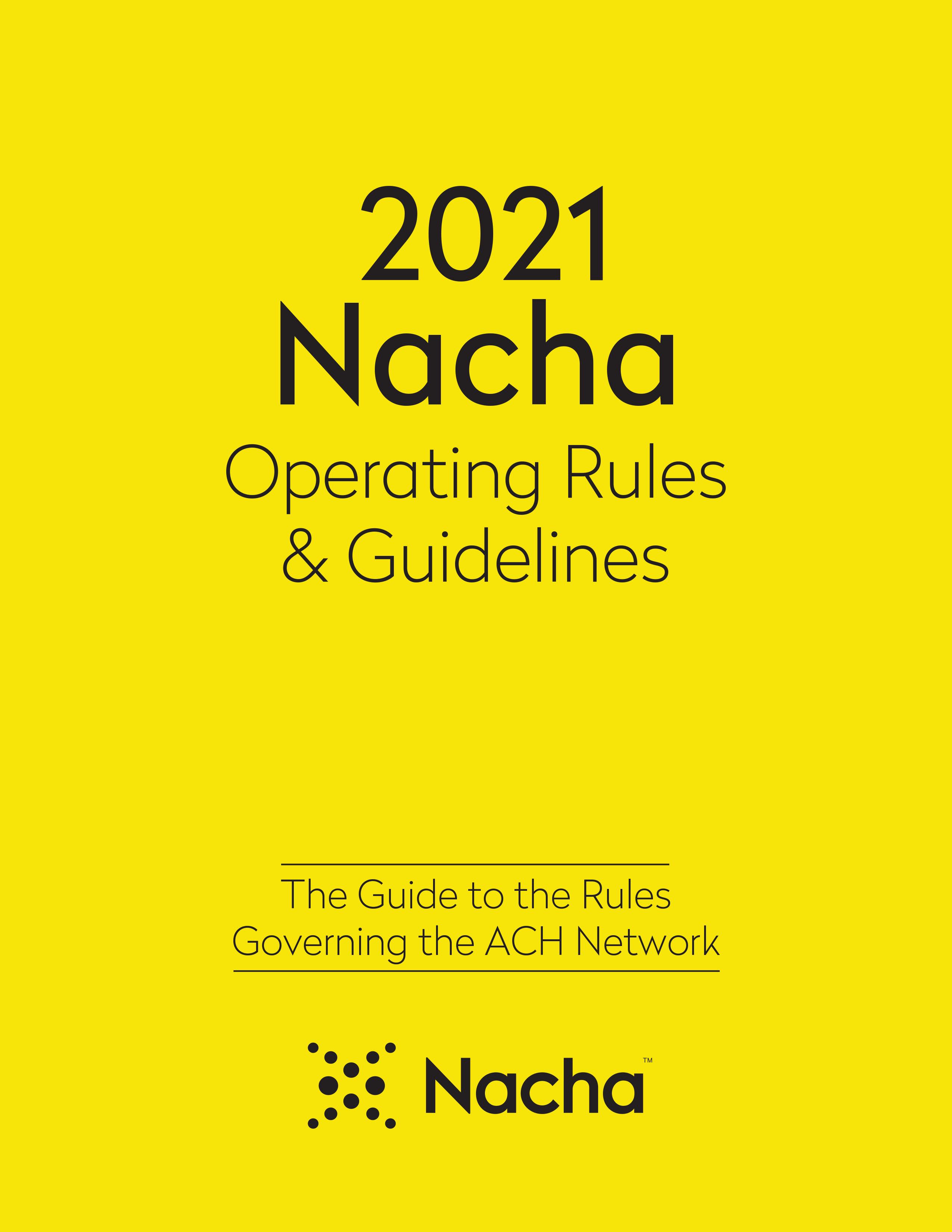 2020 ACH Rules